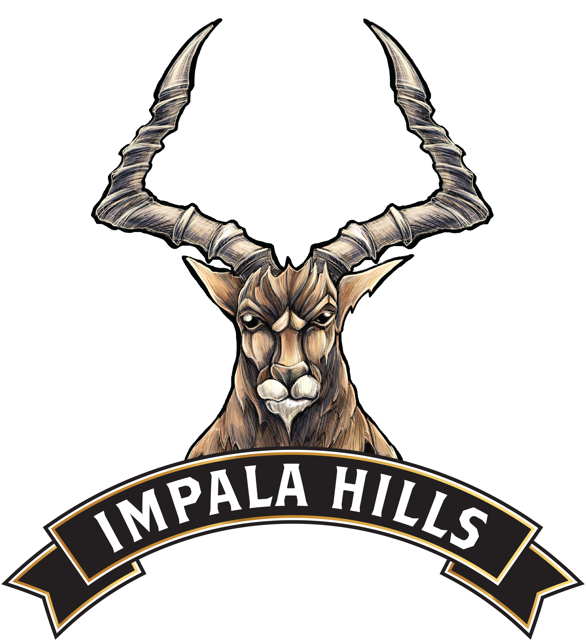 Impala Hills logo animal