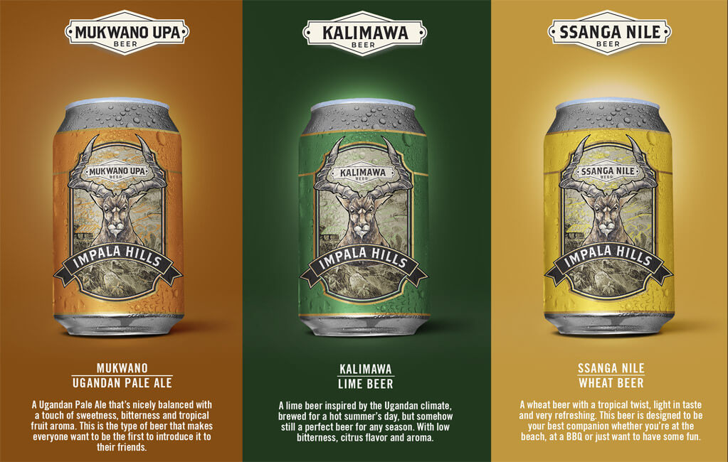 impala Hills øldåser, beer cans